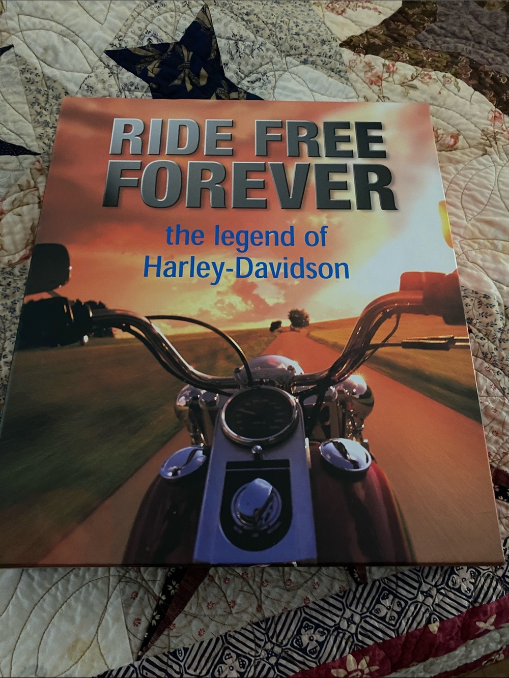 Vintage ‘RIDE FREE FOREVER’ The Legend of Harley Davidson 2 book set in sleeve.